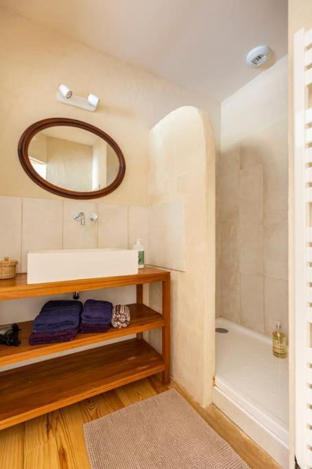 Chambre Double Cosy - Gite De La Louve Fougax-et-Barrineuf Экстерьер фото